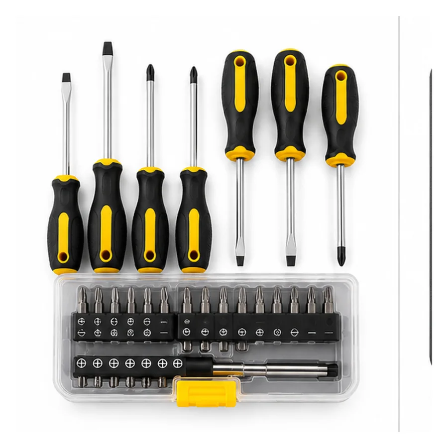 Six-piece screwdriver set
